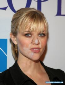 Reese Witherspoon Cum Facial Red Carpet Event 001