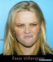 Reese Witherspoon Cumshot Facial 001