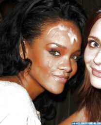 Rihanna Facial Fake 001