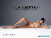 Rihanna Legs Nude Body Fake 001