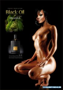 Rihanna Nude Body Breasts Fake 002