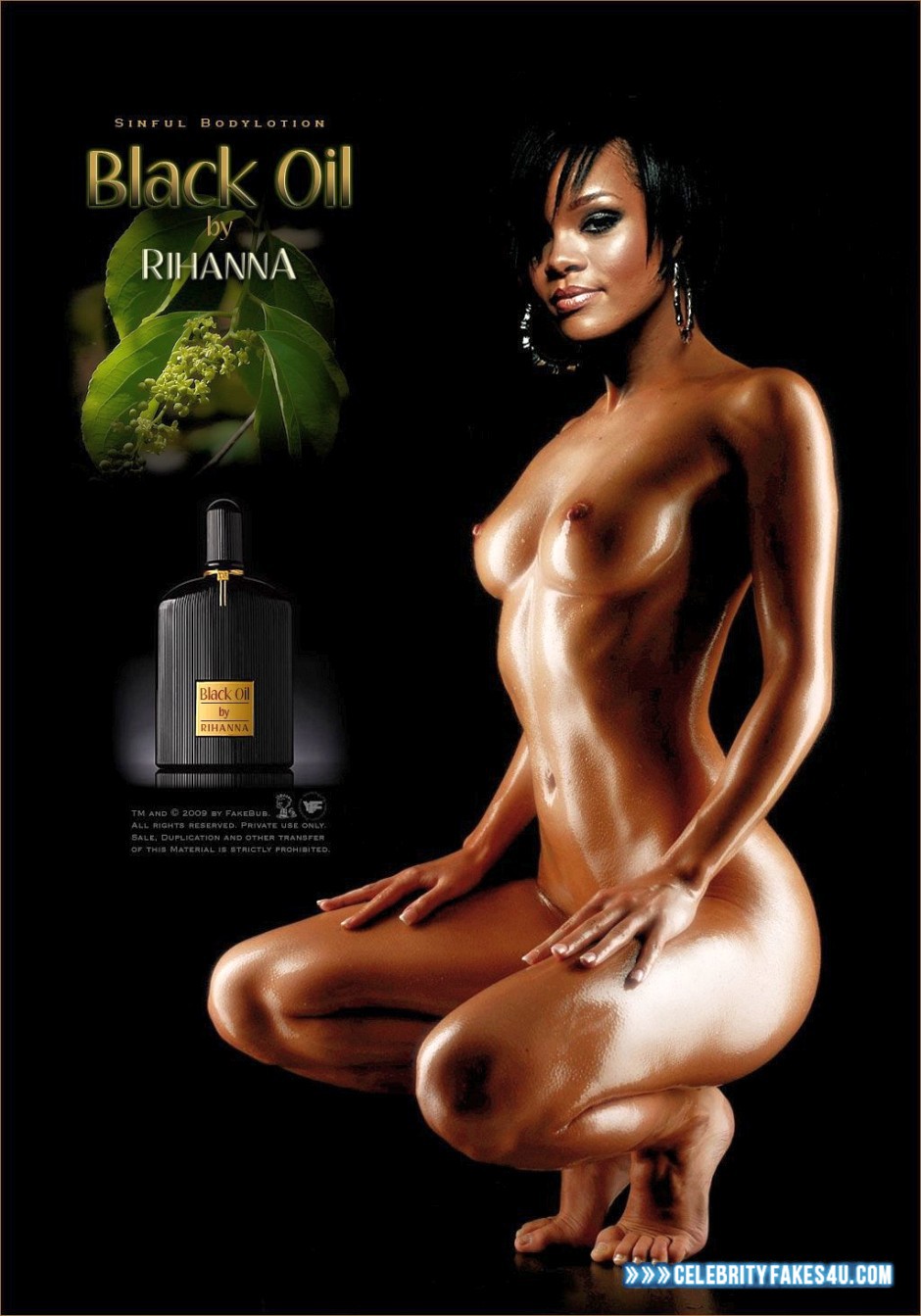 Rihanna Fake, Naked Body / Fully Nude, Nude, Tits, Porn