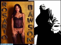 Rosario Dawson Lingerie Pantieless 001