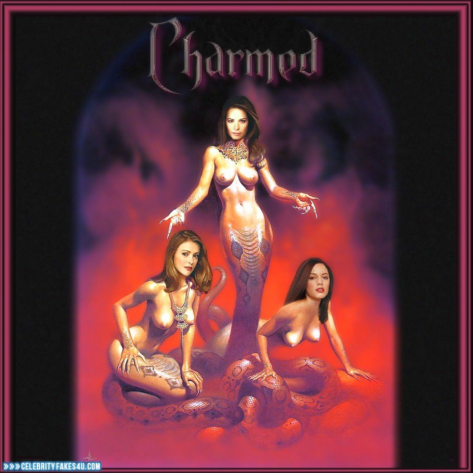 Rose Mcgowan Fake, Cartoon, Charmed, Porn