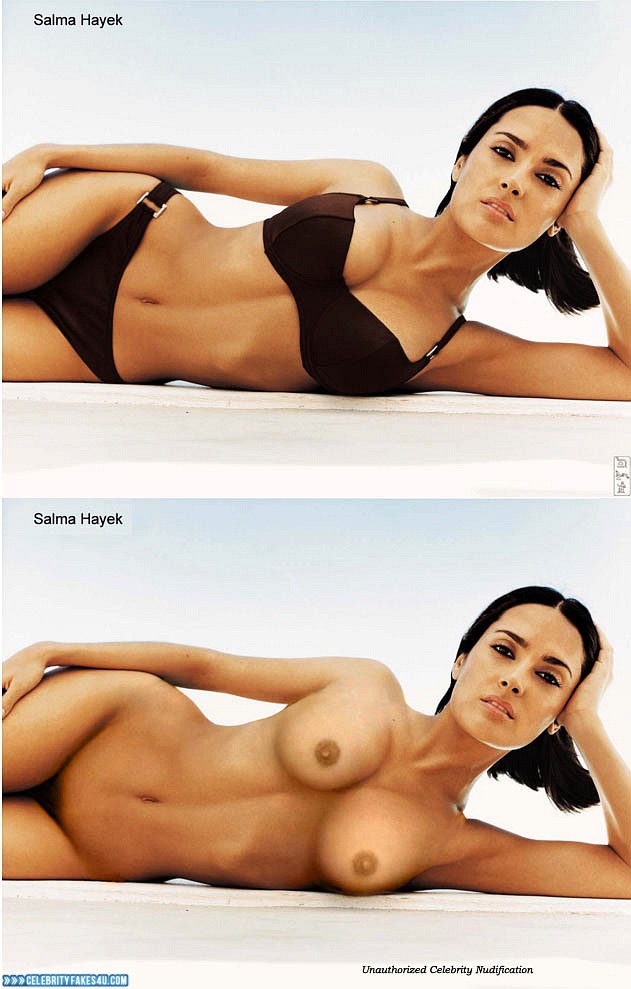 Salma Hayek Fake, Bikini, Nude, Porn