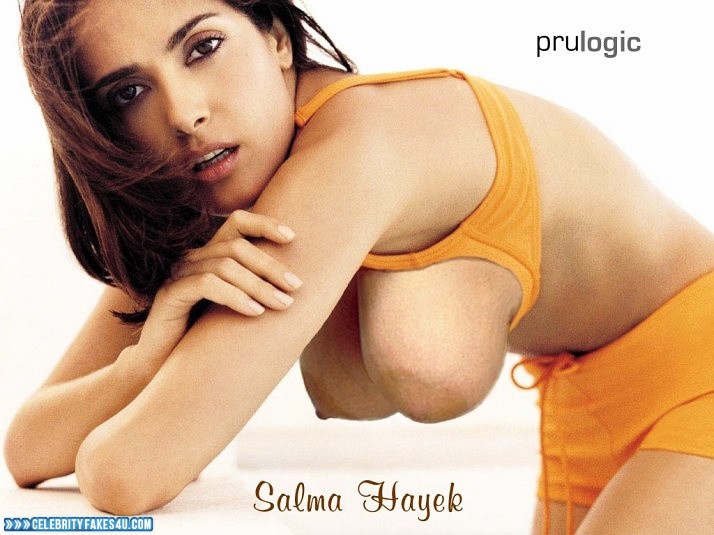 Salma Hayek Fake, Tits, Porn