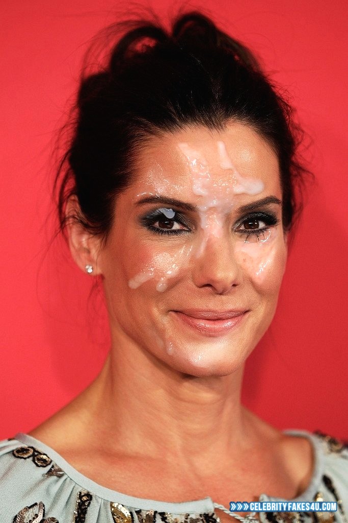 Sandra Bullock Fake, Cum Facial, Porn