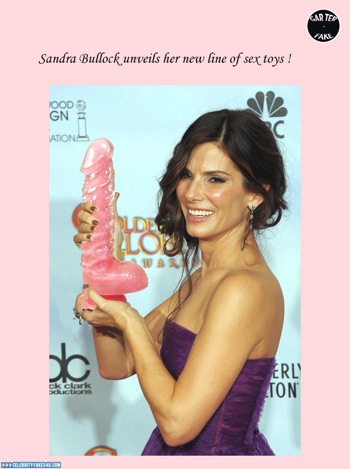 Sandra Bullock Fake, Dildo, Red Carpet Event, Porn