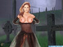 Sarah Michelle Gellar Boobs Flash Buffy The Vampire Slayer Naked 001