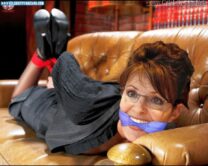 Sarah Palin Bondage Gagged 001
