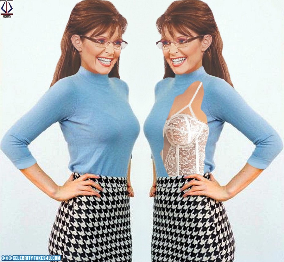 Sarah Palin Fake, Lingerie, Porn