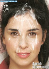 Sarah Silverman Huge Cumload Cum Facial Nude 001