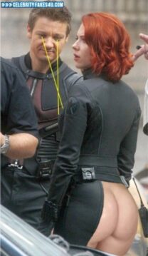 Scarlett Johansson Ass The Avengers Porn 001