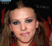 Scarlett Johansson Cumshot Facial Loves Drinking Cum Porn 001