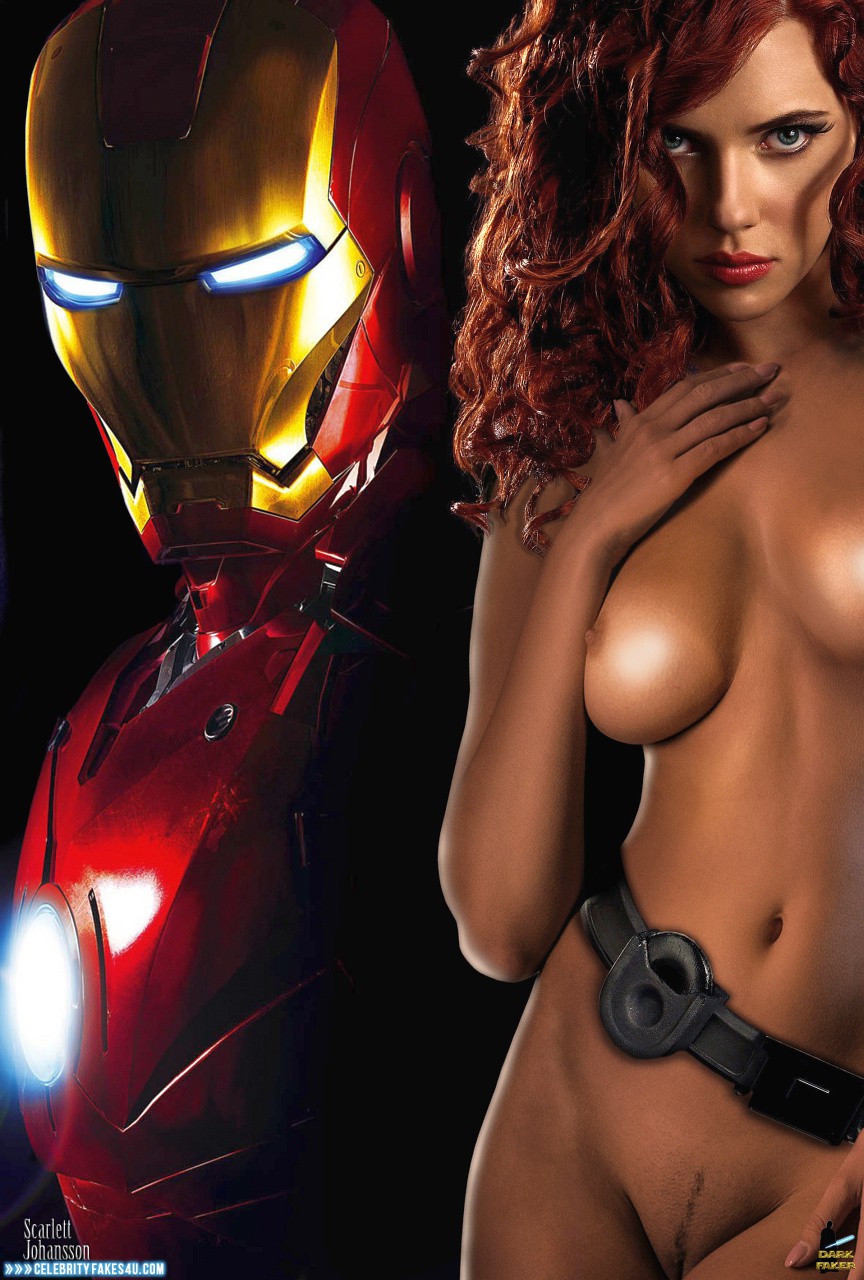 Scarlett Johansson Fake, Iron Man, Series, Tits, Very Nice Tits, Porn