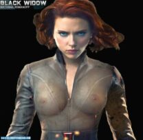 Scarlett Johansson See Thru The Avengers Nude 001