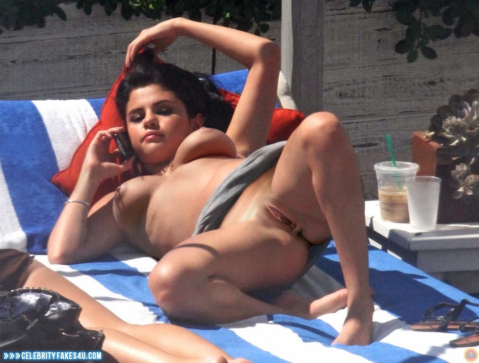 Selena Gomez Fake, Big Tits, Legs Spread, Outdoor, Public, Pussy, Tits, Upskirt, Voyeur, Porn