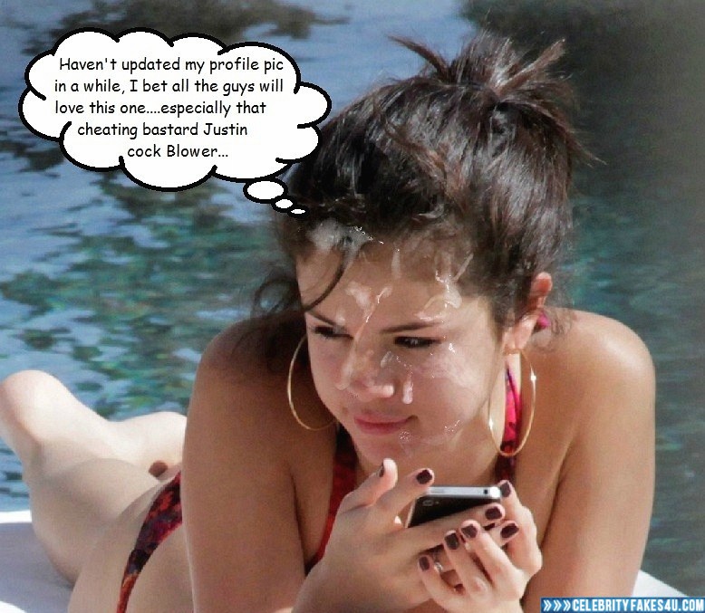 Cum Shot Caption Porn - Selena Gomez Caption Cumshot Facial Porn 001 Â« Celebrity Fakes 4U
