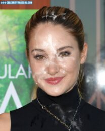 Shailene Woodley Cum Facial Porn Fake 001