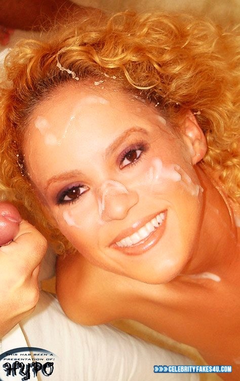 Shakira Fake, Cum Facial, Cumshot, Sex, Porn