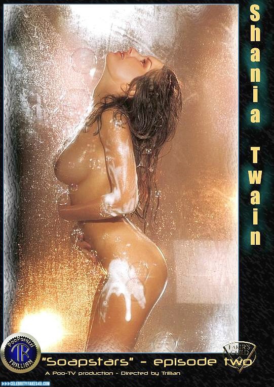 Shania Twain Fake, Bath / Shower, Naked Body / Fully Nude, Porn