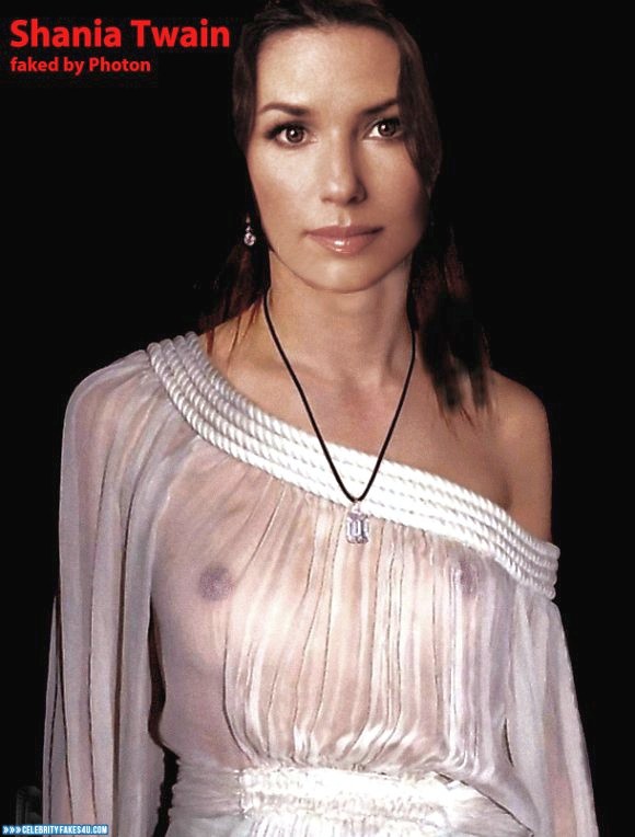 Shania Twain Fake, Nipples, Porn