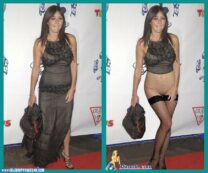 Shannen Doherty Pantieless Red Carpet Event Nudes 001