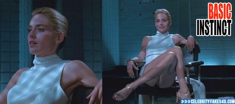 Sharon Stone Fake, Series, Upskirt, Porn