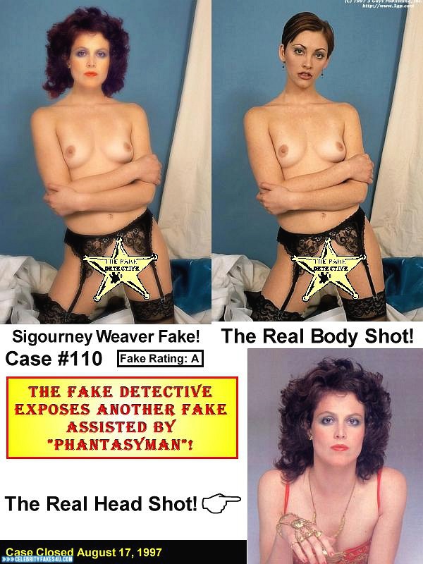 Sigourney Weaver Fake, Lingerie, Topless, Porn