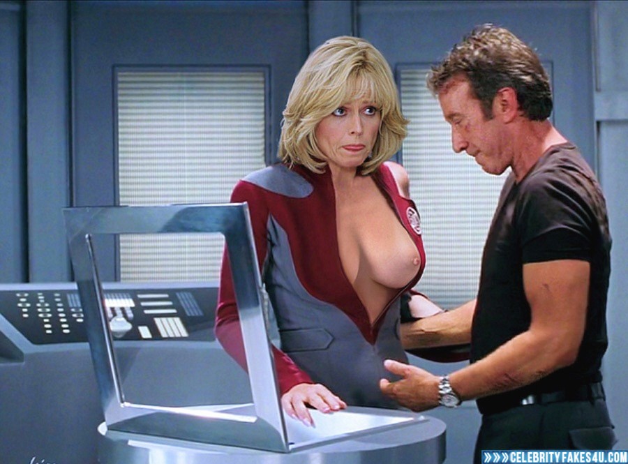 Sigourney Weaver Fake, Big Tits, Blonde, Galaxy Quest (1999 Film), Horny, Nip Slip, Very Nice Tits, Porn