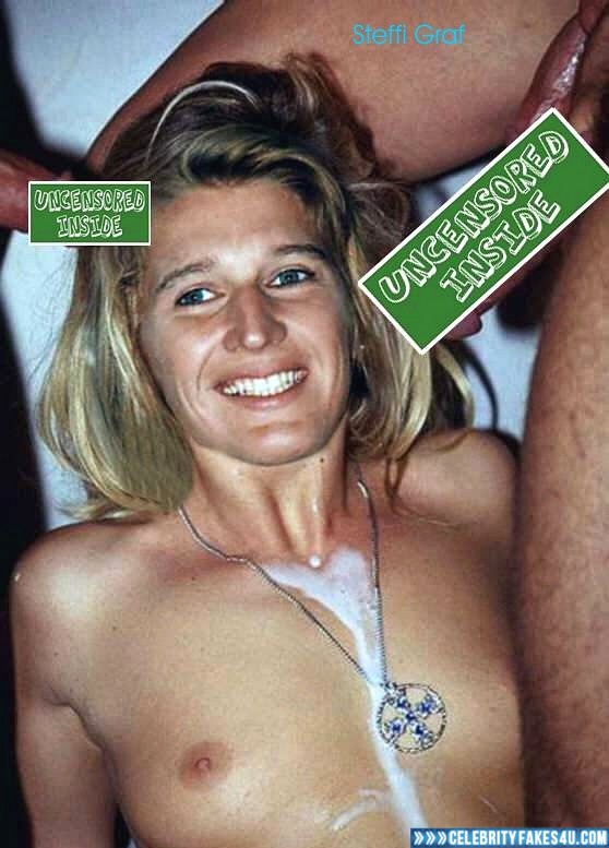 Steffi Graf Fake, Cumshot, Homemade, Tits, Porn