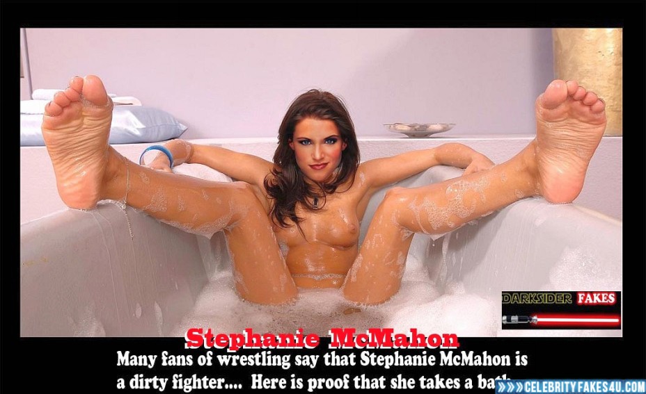 Stephanie McMahon Fake, Feet, Wet, Porn