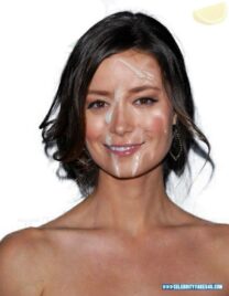 Summer Glau Cumshot Facial Naked 001