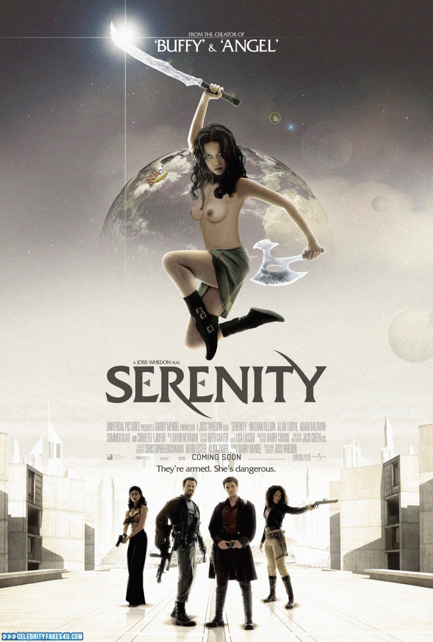 Summer Glau Fake, Movie Cover, Nude, Serenity, Series, Tits, Porn