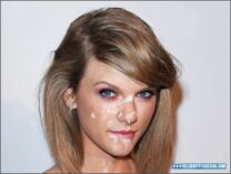 Taylor Swift Cum Facial 001