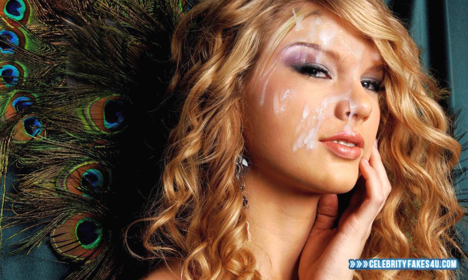 Taylor Swift Fake, Cum Facial, Cumshot, Horny, Porn