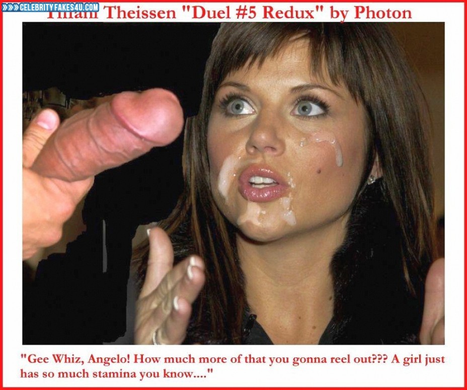 Tiffany Amber Thiessen Fake, Captioned, Cum Facial, Sex, Porn