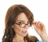 Tina Fey Glasses Facial Porn 001