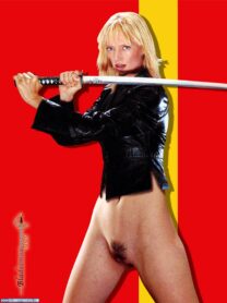 Uma Thurman No Panties Kill Bill Nsfw 001