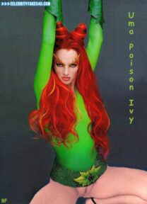 Uma Thurman No Underwear Batman Porn 001