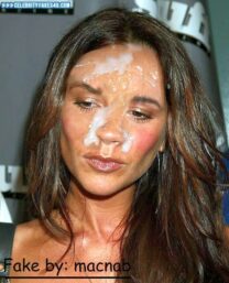 Victoria Beckham Cum Facial 001