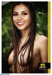 Victoria Justice Wet Outdoor Porn Fake 001