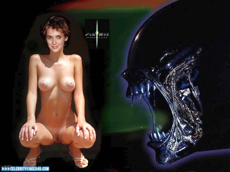 Winona Ryder Fake, Alien (Movie), Nude, Series, Porn