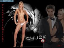 Yvonne Strahovski G String Chuck Tv Show Xxx Fake 001