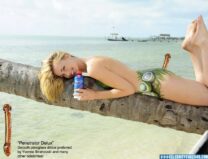 Yvonne Strahovski Naked Body Beach Fake 001