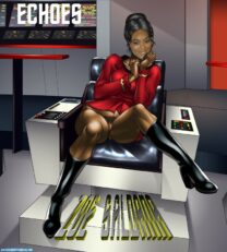 Zoe Saldana Toon Star Trek 001